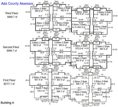 Selway Apartments Canyon Data